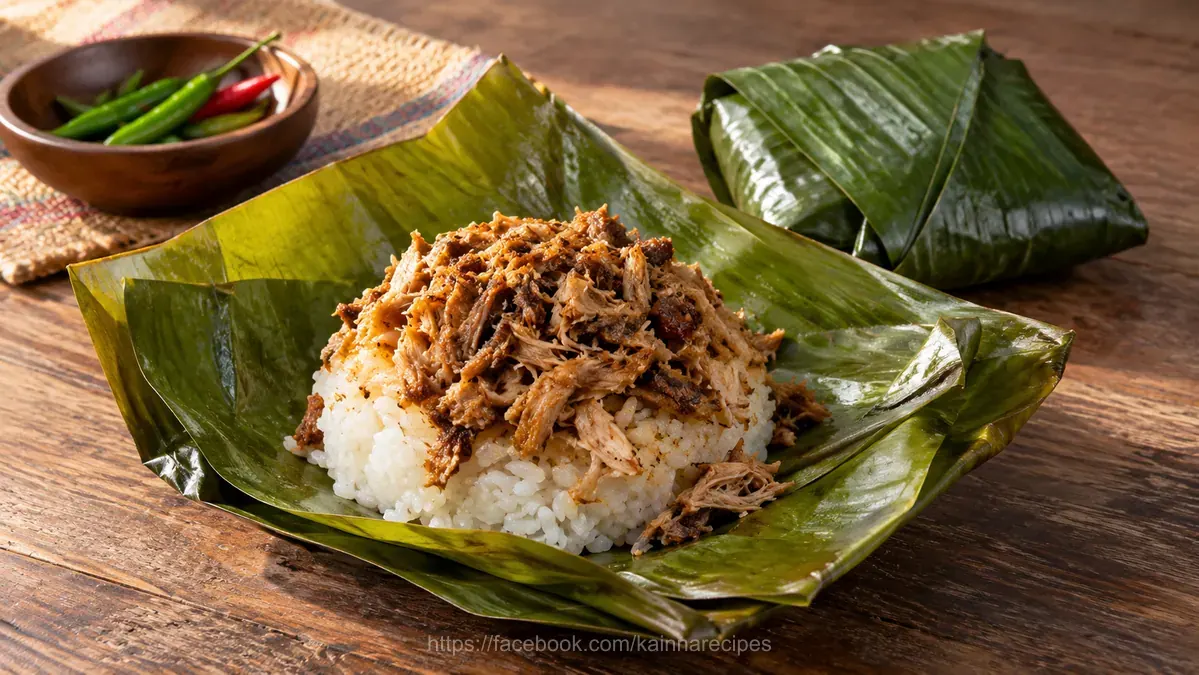Chicken Pastil