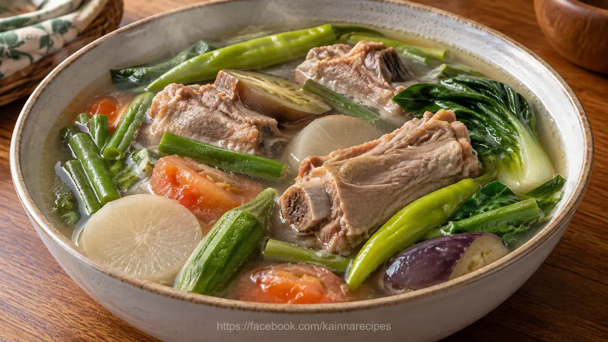 Pork Ribs Sinigang