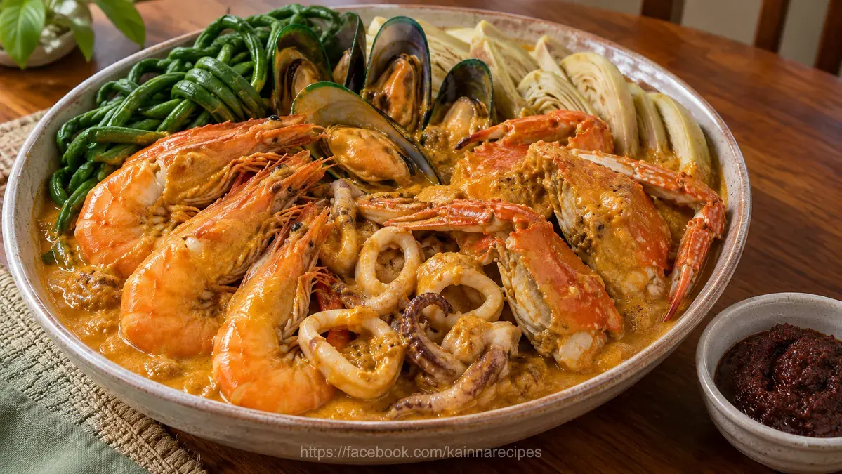 Seafood Kare Kare