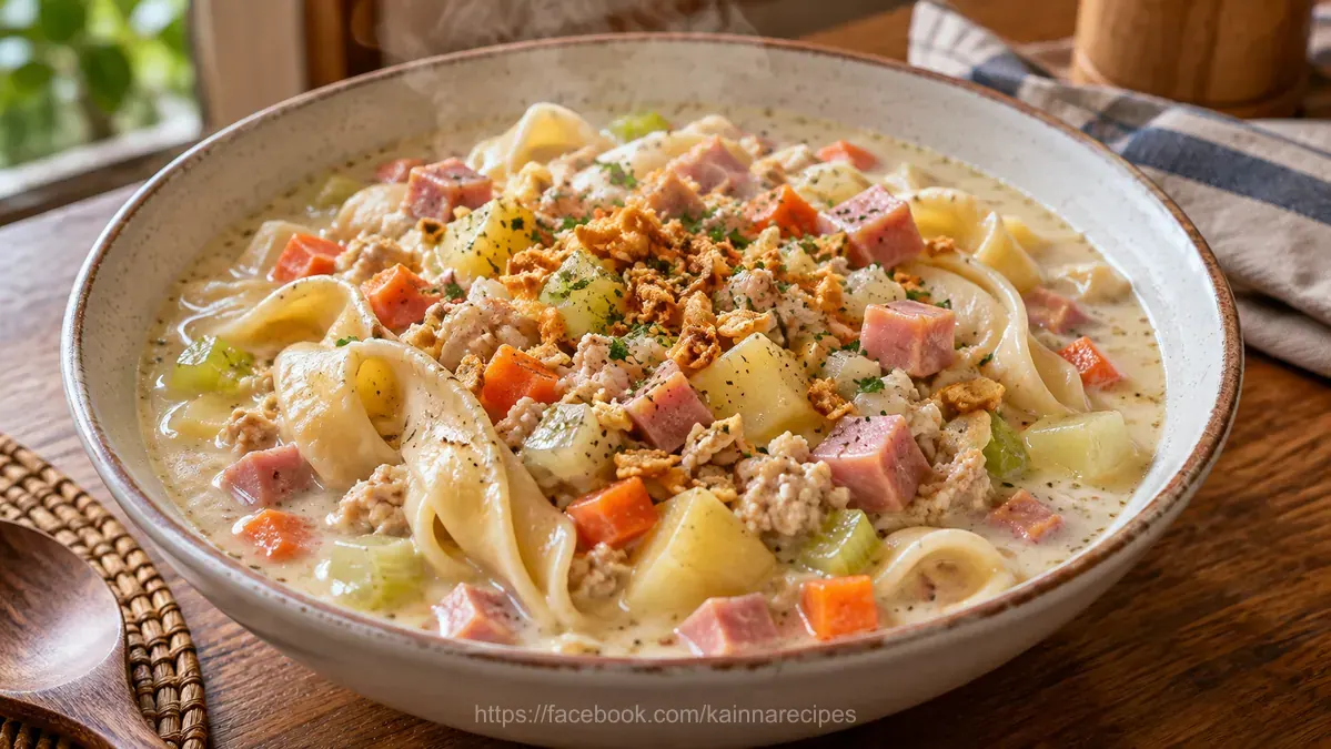 Chicken and Ham Sopas