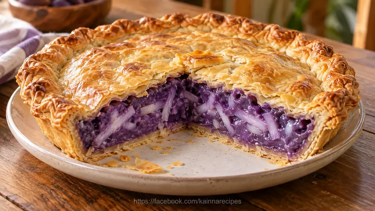 Ube Buko Pie
