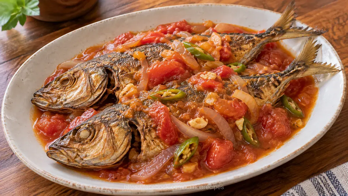 Sarciadong Daing (Fried Dried Fish with Sauce)