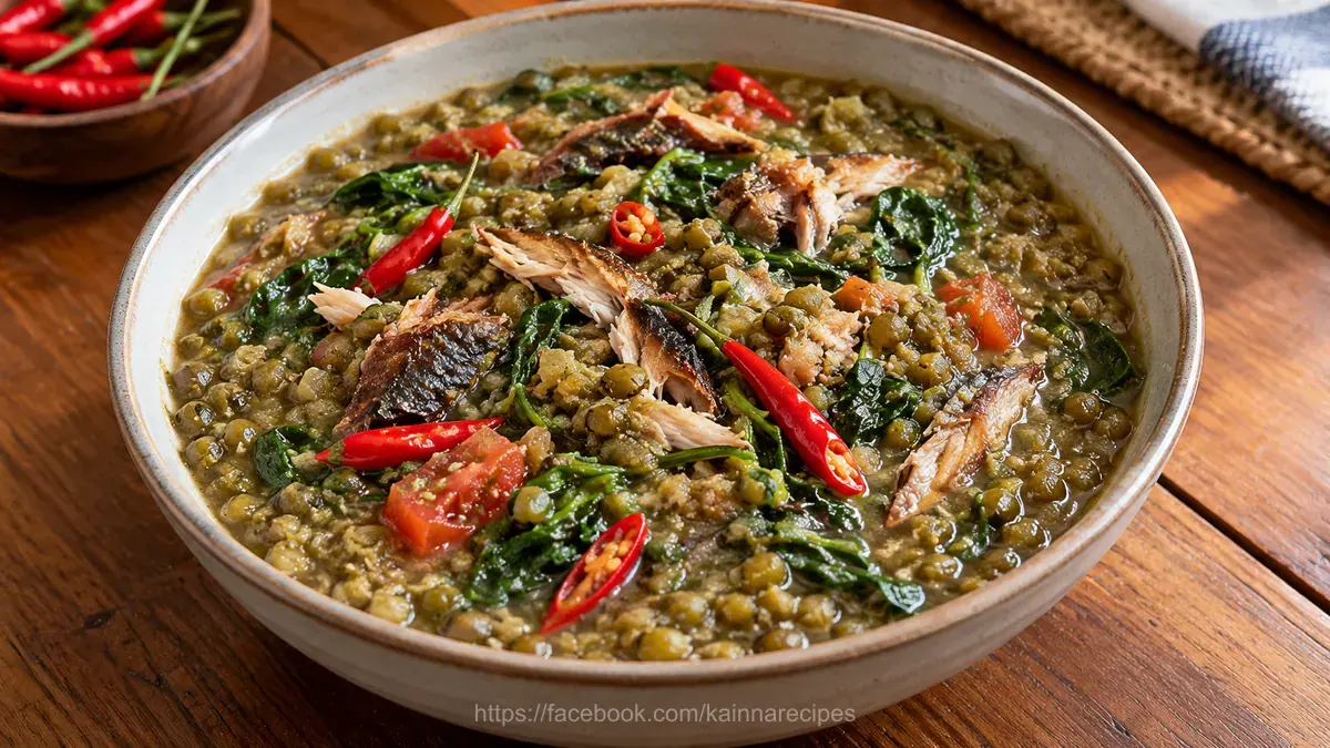 Spicy Monggo with Tinapa