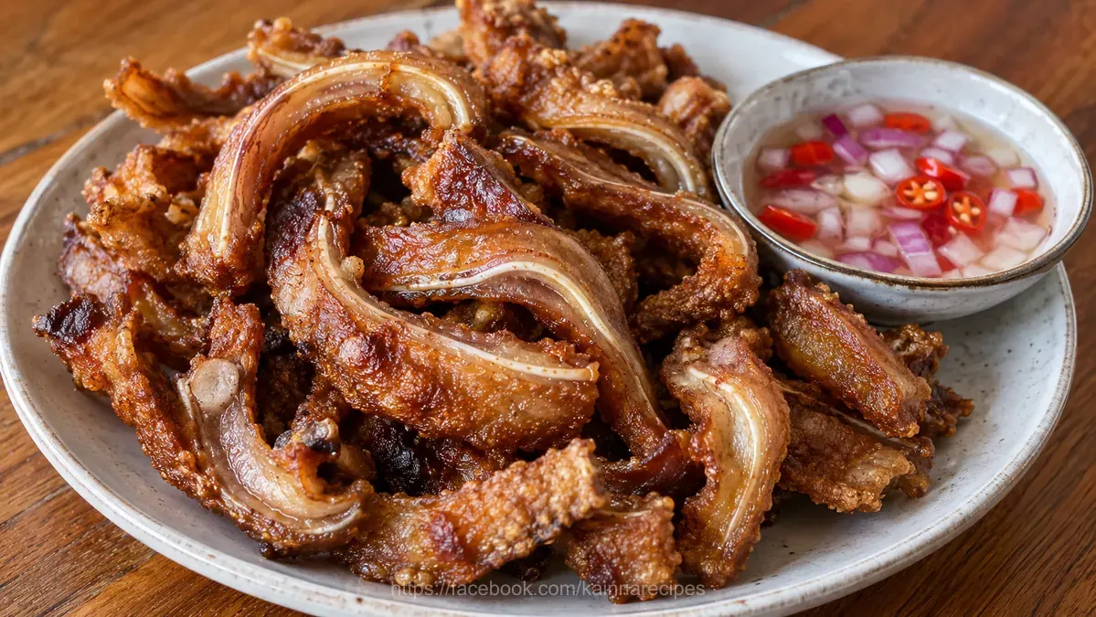 Crispy Tenga (Crispy Pig Ears)
