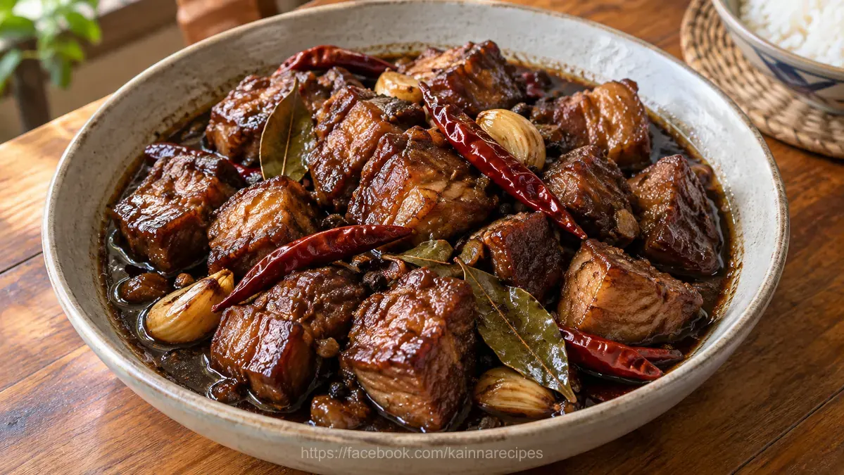 Spicy Pork Adobo