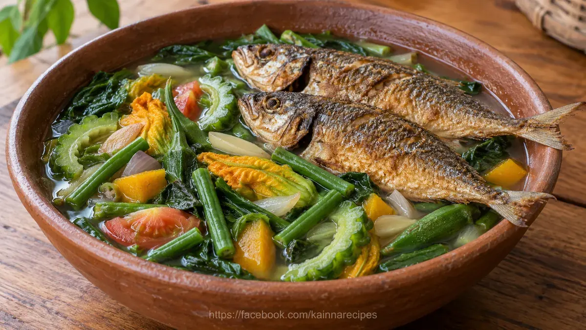 Dinengdeng with Fried Fish