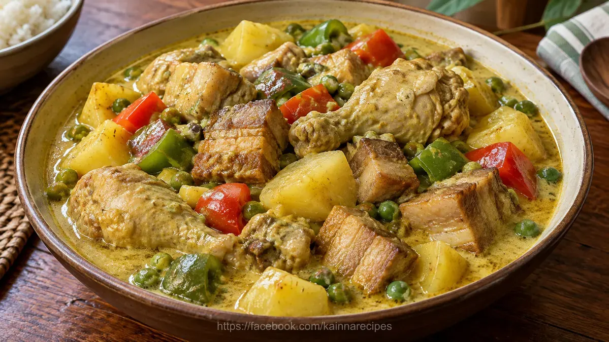 Pinoy Pork and Chicken Curry