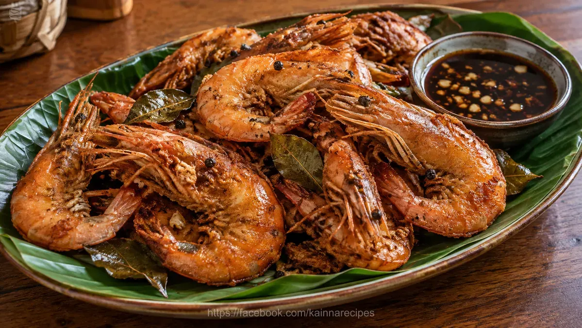 Crispy Shrimp Adobo