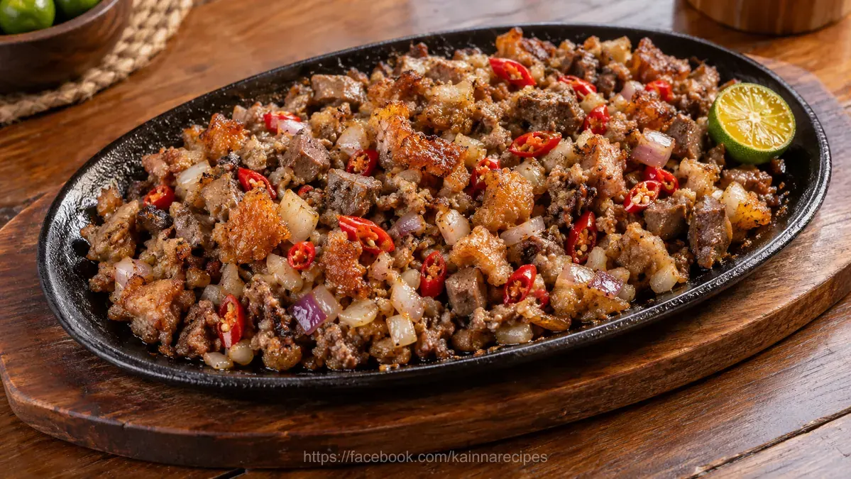 Crispy Pata Sisig