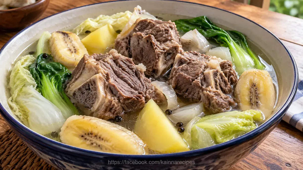 Nilagang Buto-buto ng Baka