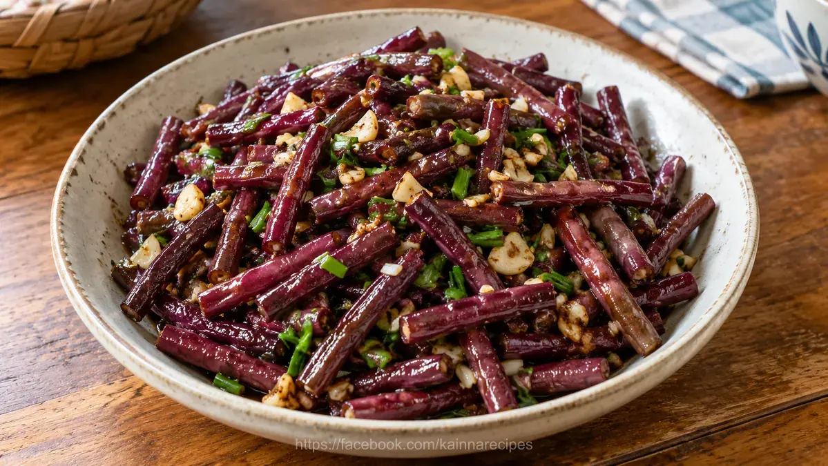 Adobong Pulang Sitaw