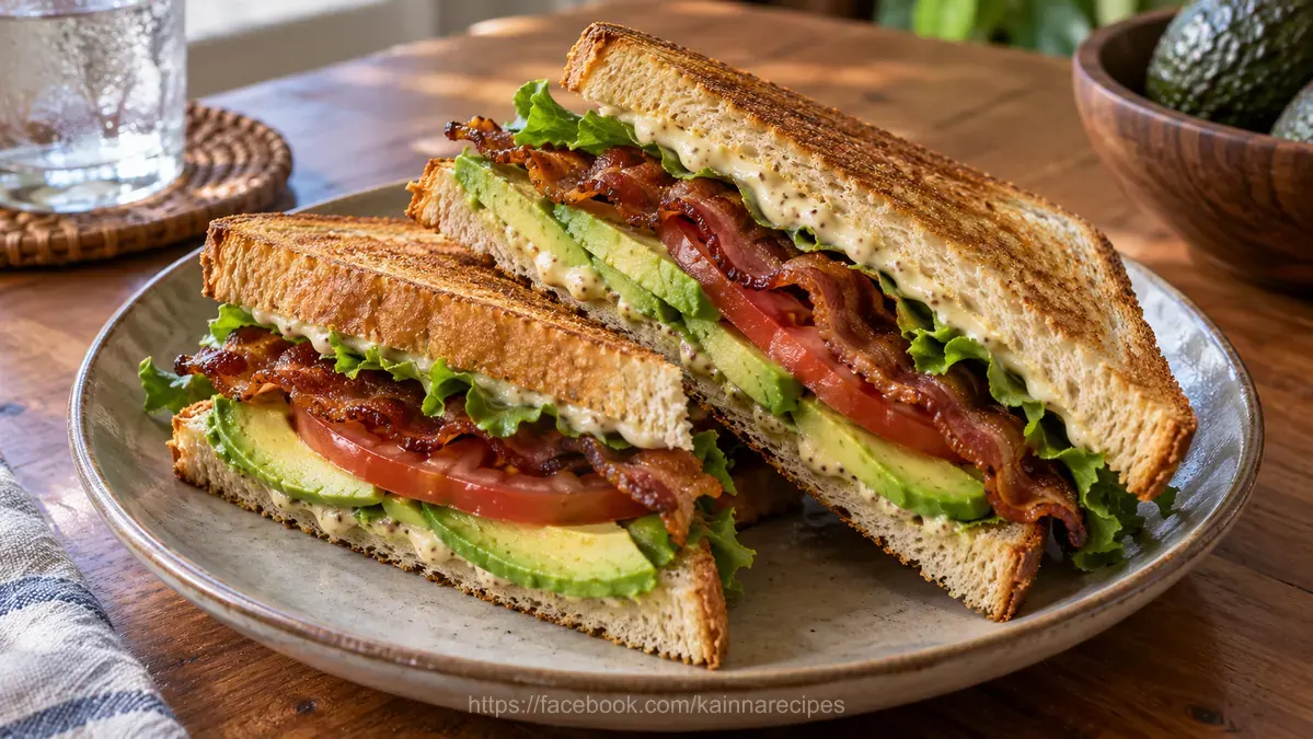 Bacon and Avocado Sandwich