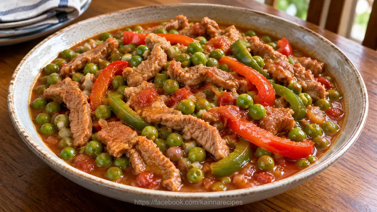 Pork Guisantes