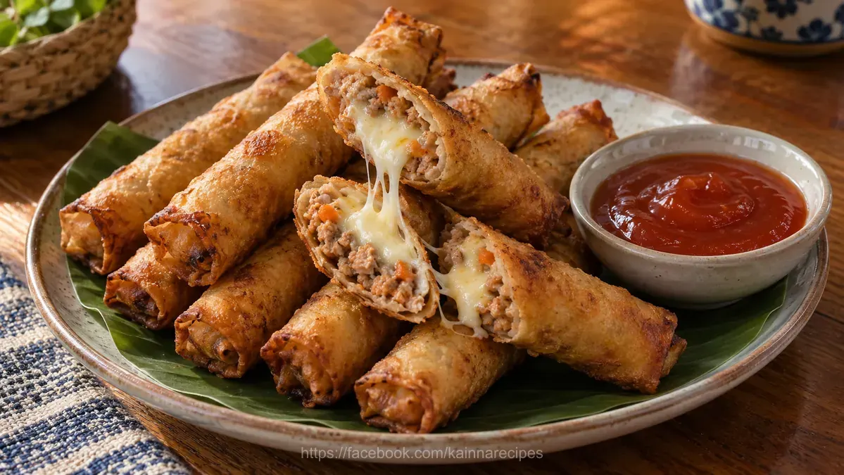 Cheesy Lumpia