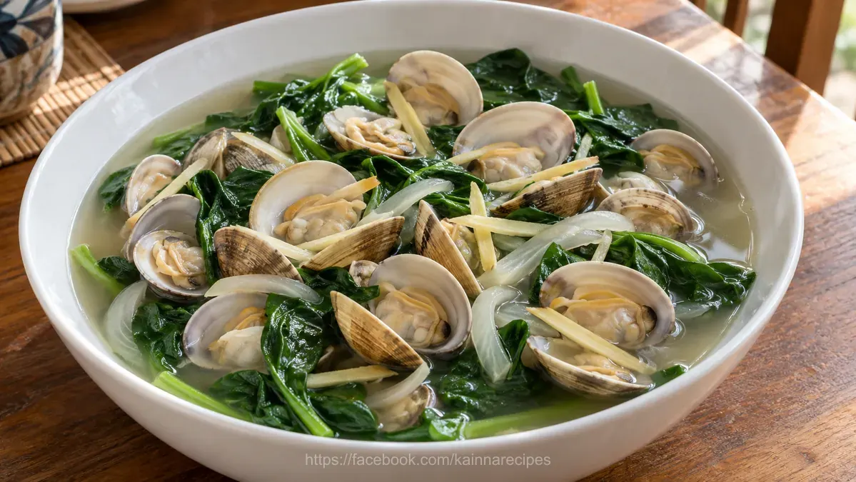 Clam Soup (Tinolang Halaan)