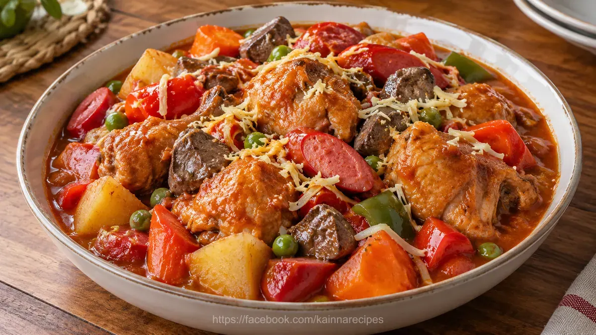 Special Chicken Afritada