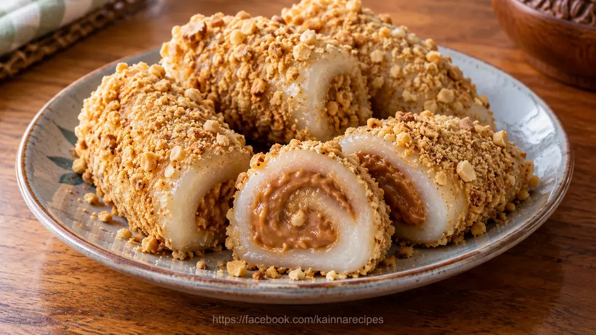 Peanut Tikoy Rolls
