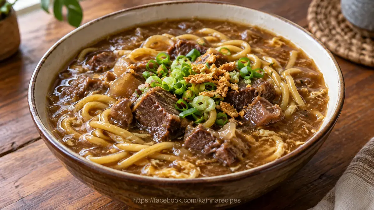 Beef Pares Lomi