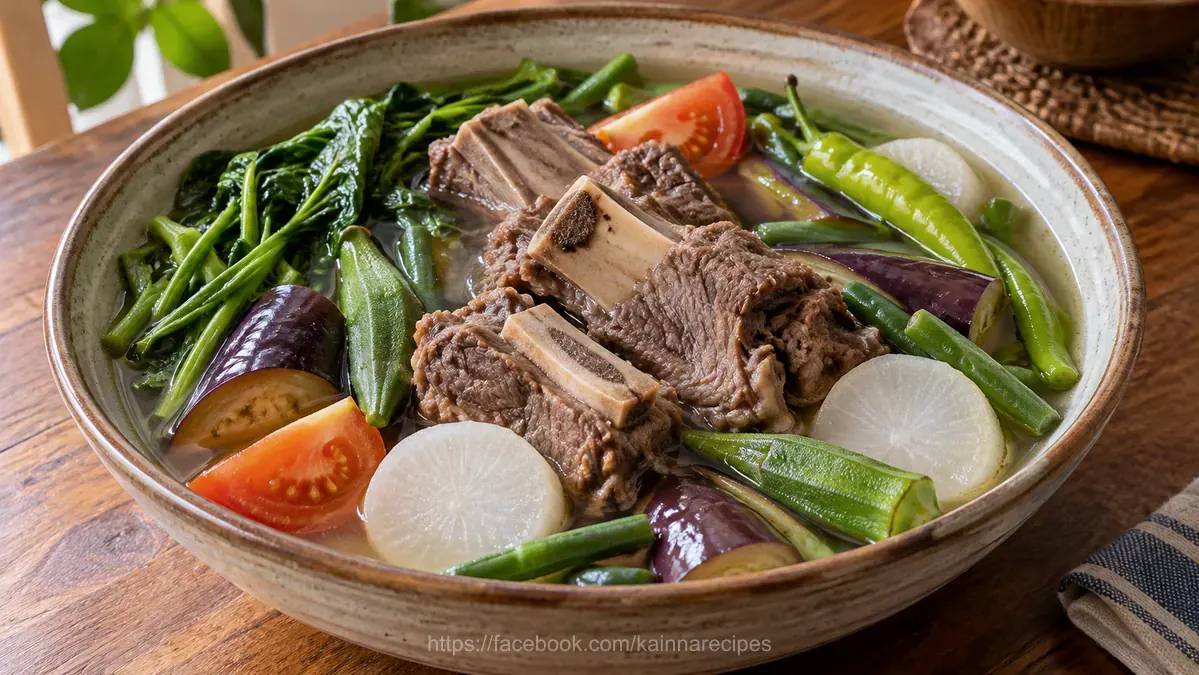 Beef Ribs Sinigang