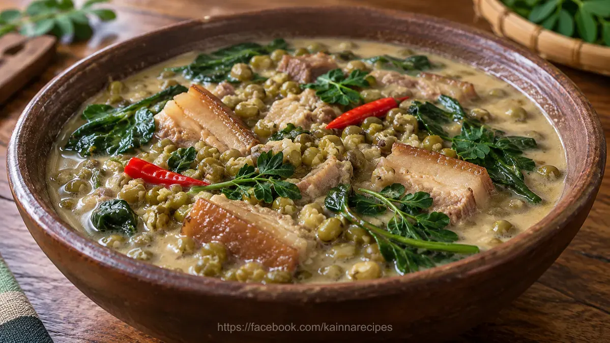 Ginataang Monggo with Pork