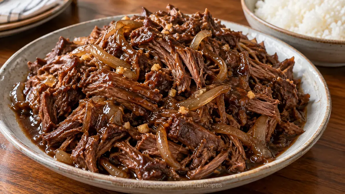 Pulled Beef Asado