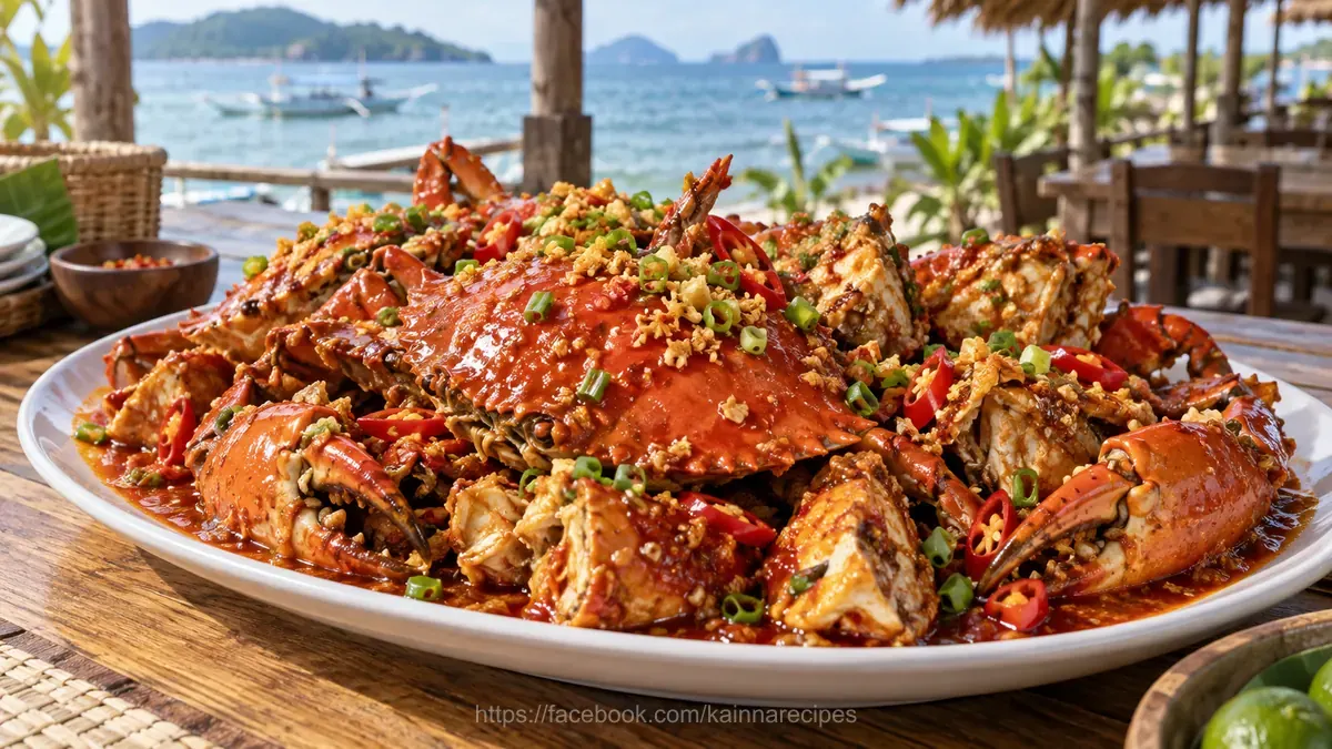 Chili Garlic Crab
