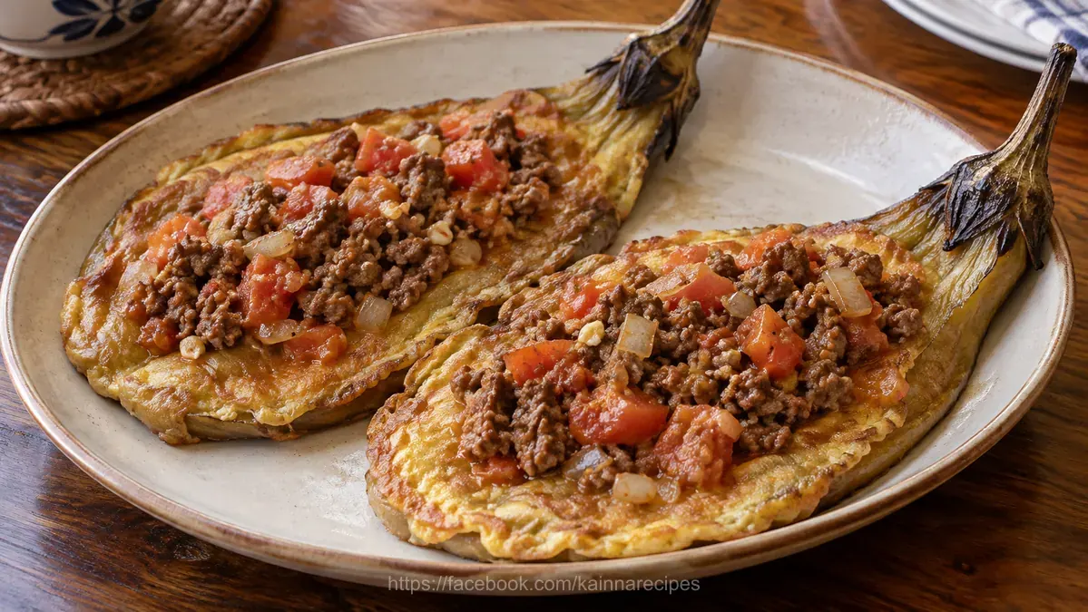 Shared: Tortang Talong with Giniling