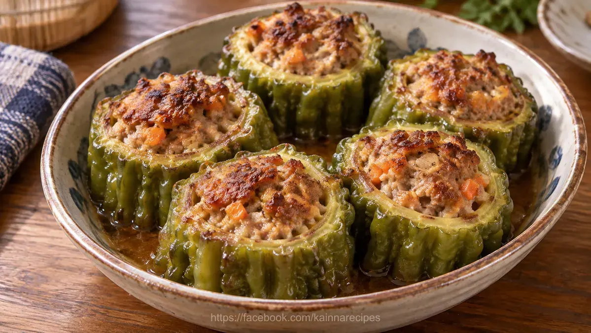Stuffed Ampalaya