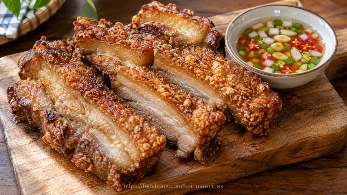Fried Pork Belly Liempo