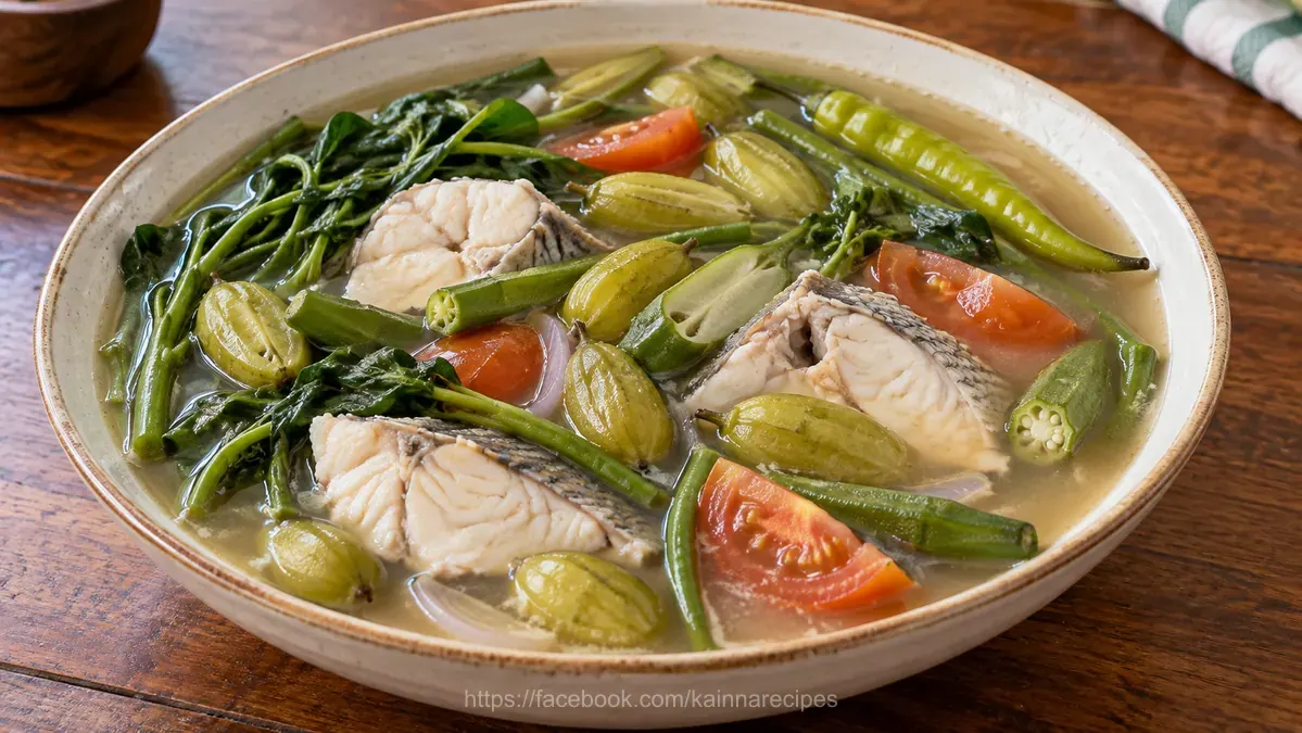 Sinigang na Isda sa Kamias with Miso