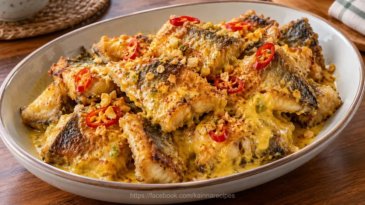 Salted Egg Boneless Bangus