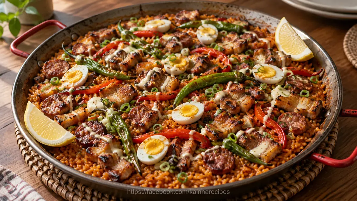 Sisig Paella