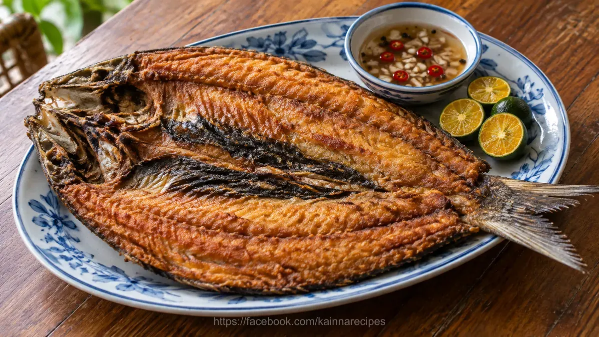 Fried Bangus (Fried Milkfish)