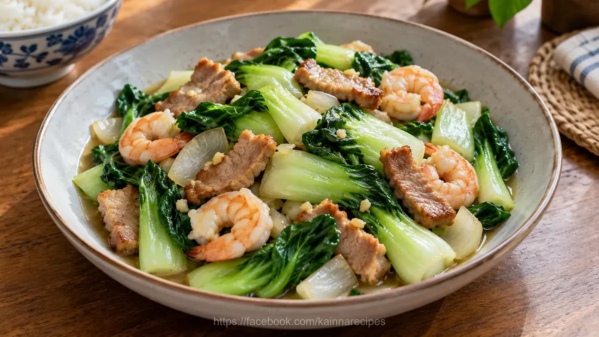 Bok Choy Guisado