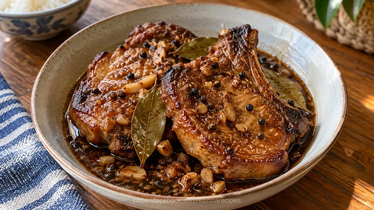 Adobo Pork Chops
