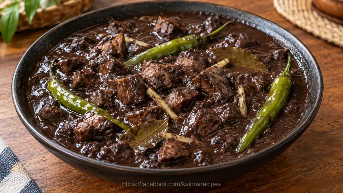 Dinuguan Using Sinigang Mix