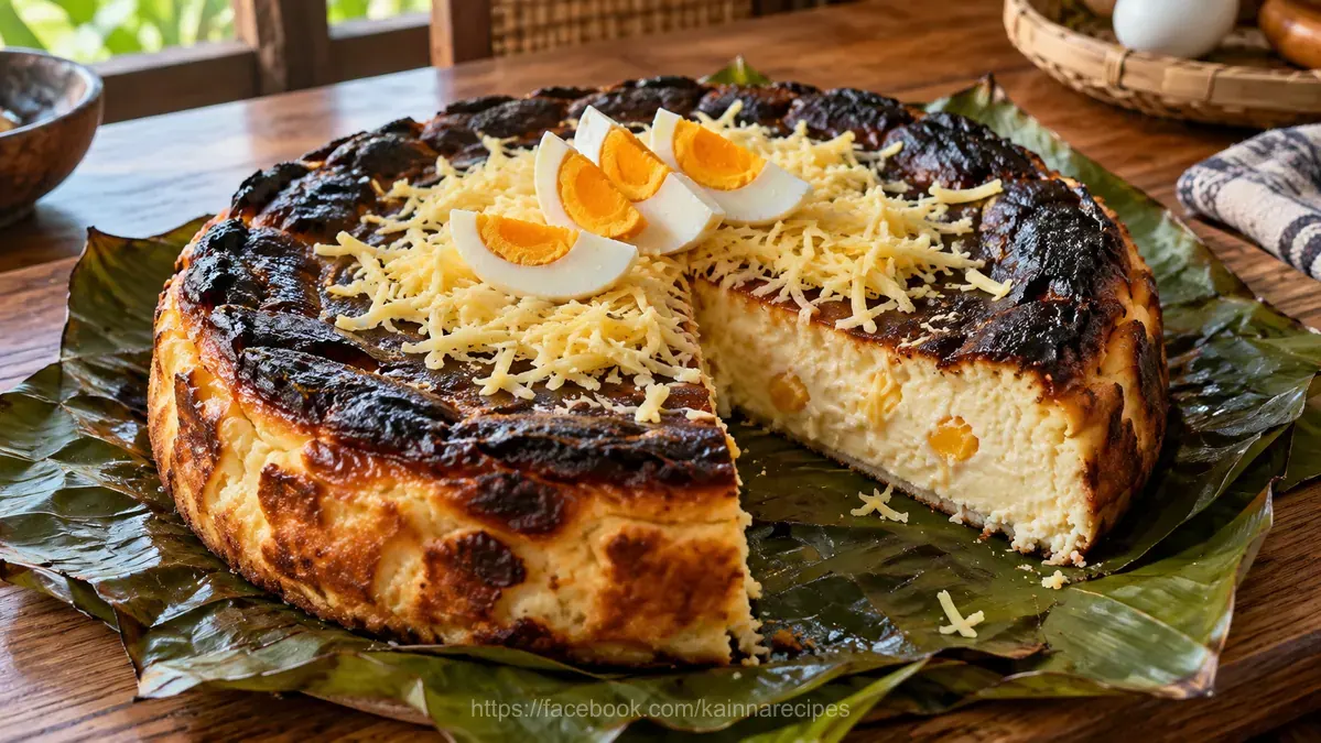 Burnt Basque Bibingka Cheesecake