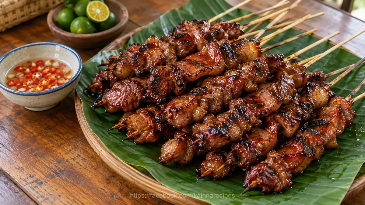 Filipino BBQ - Pork Skewers