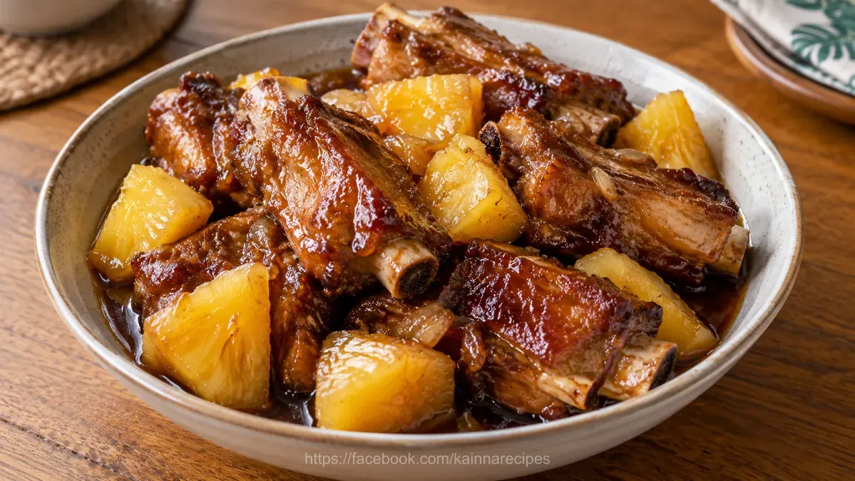 Spare Ribs Hamonado