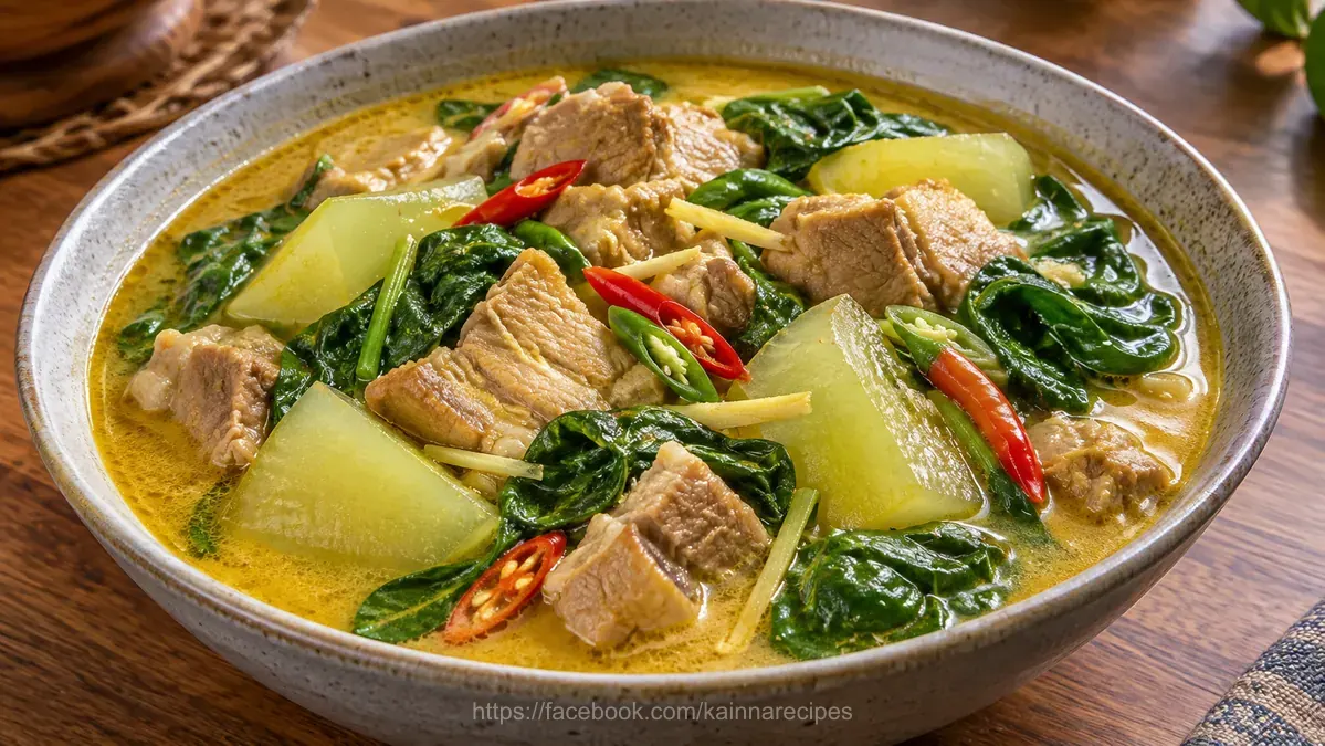 Pork Curry Tinola