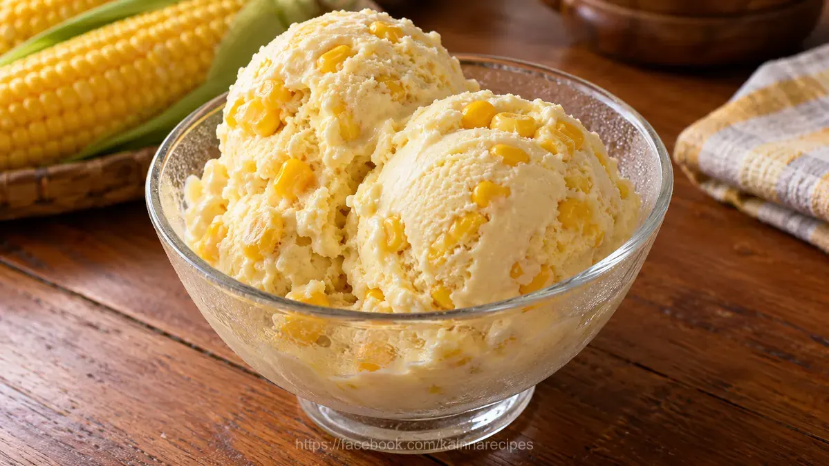 Sweet Corn Ice Cream