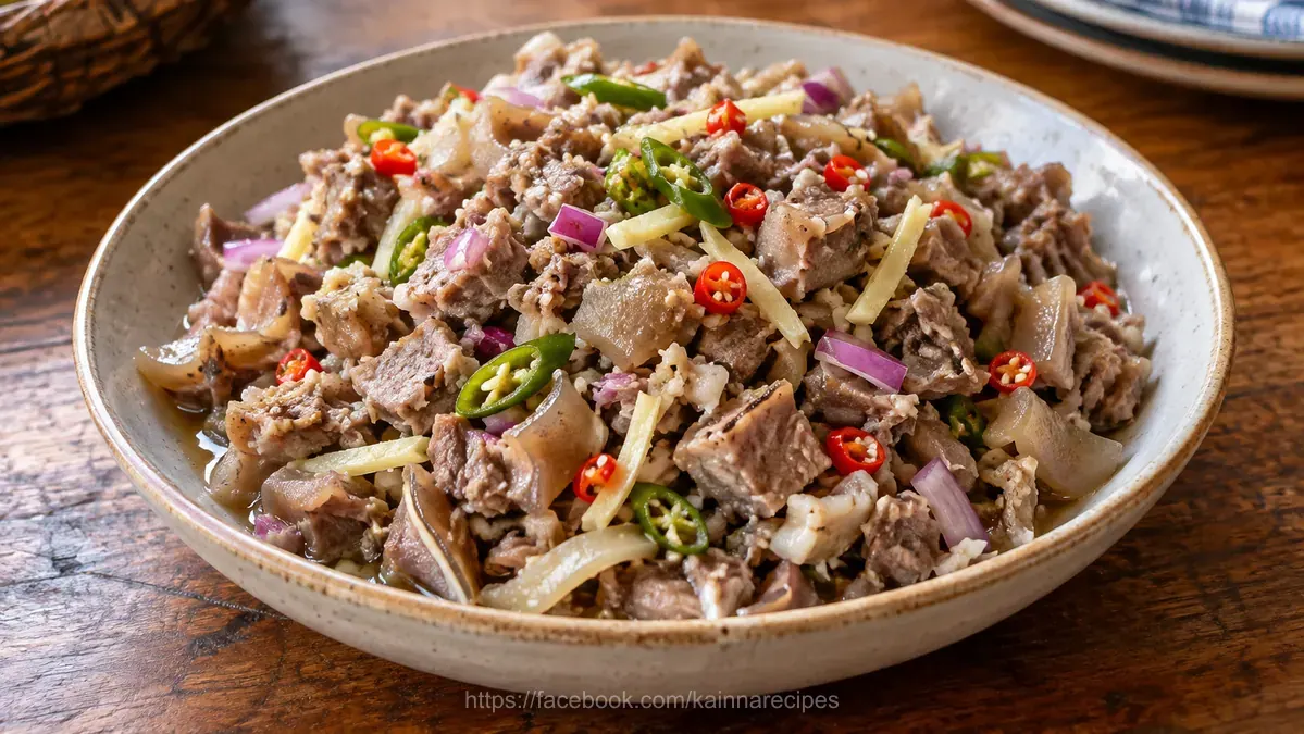 Sisig Matua