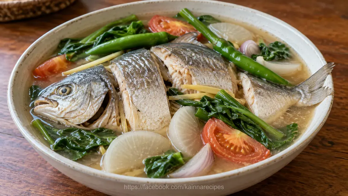 Sinigang na Pompano sa Miso