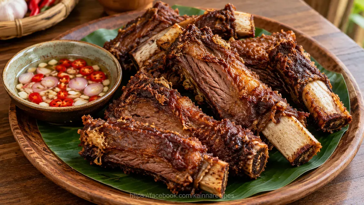 Crispy Tadyang ng Baka