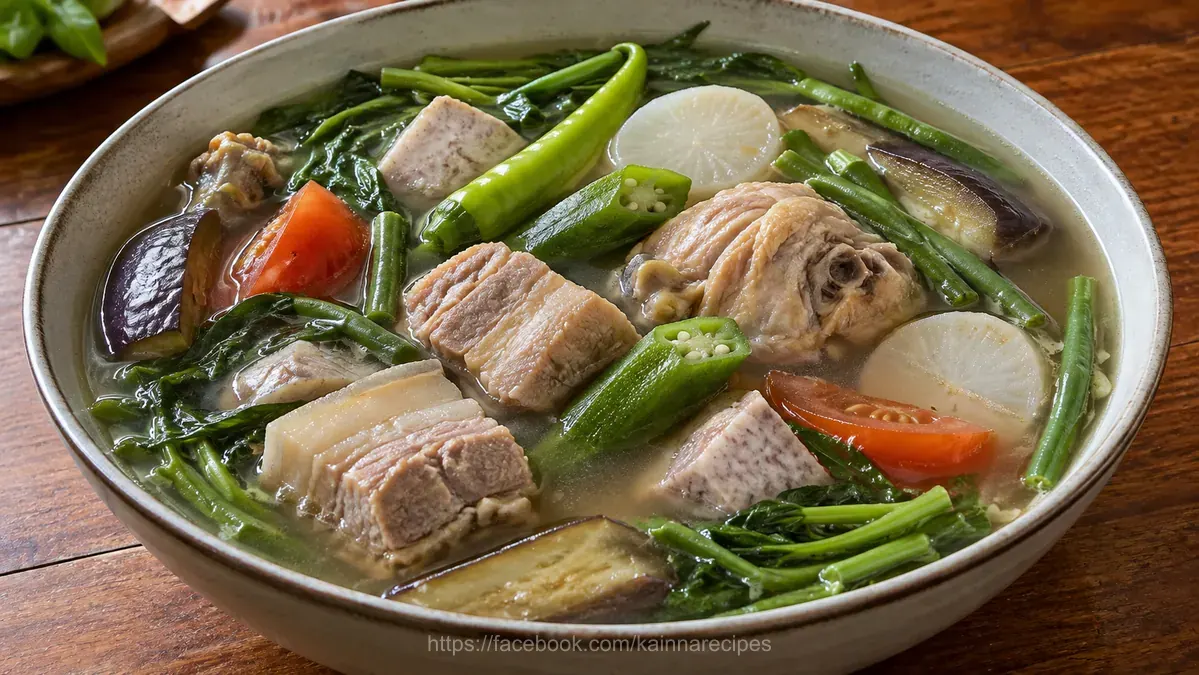 Pork and Chicken Sinigang