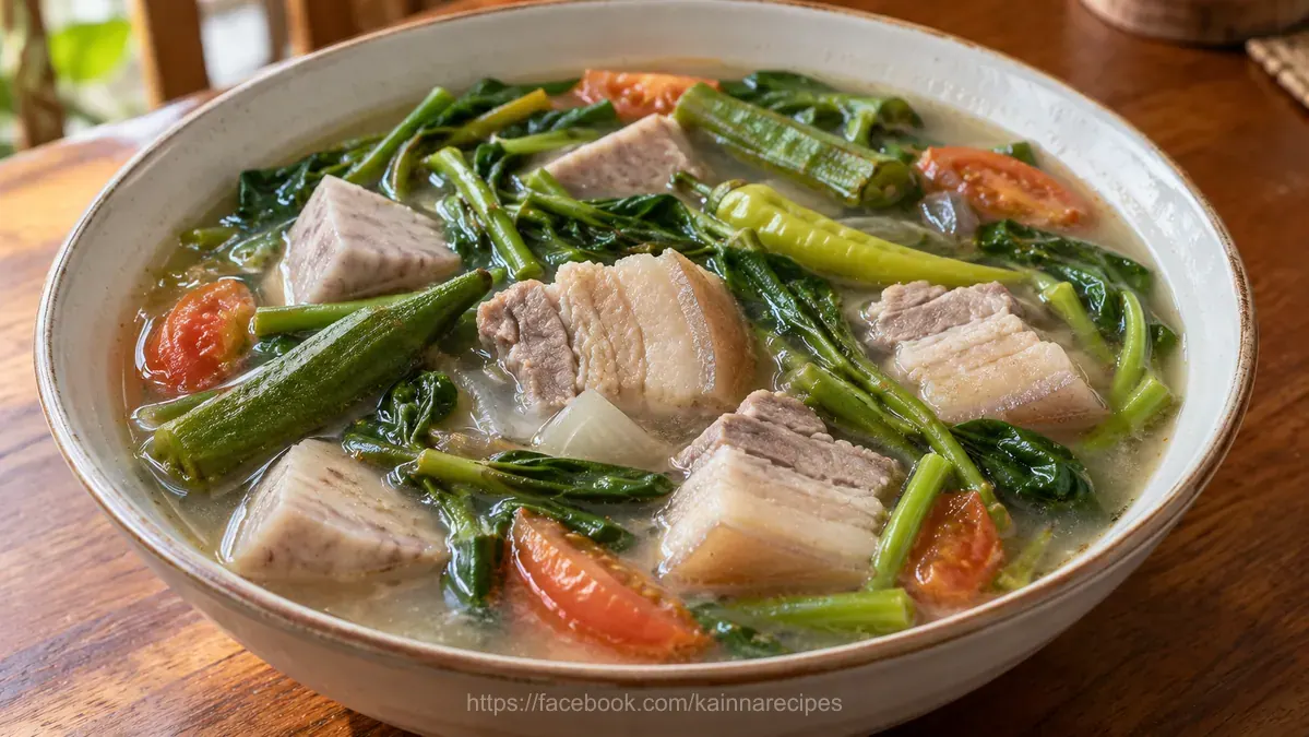 Pork Belly Sinigang sa Sampaloc