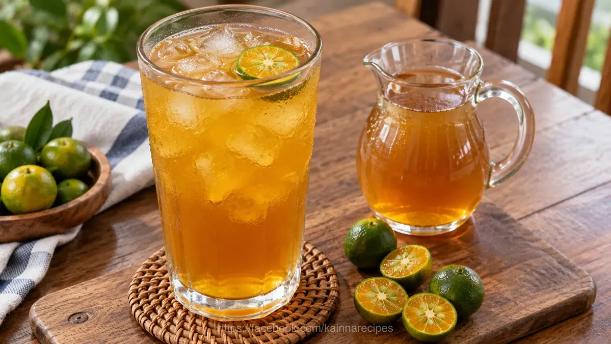 Honey Calamansi Iced Tea