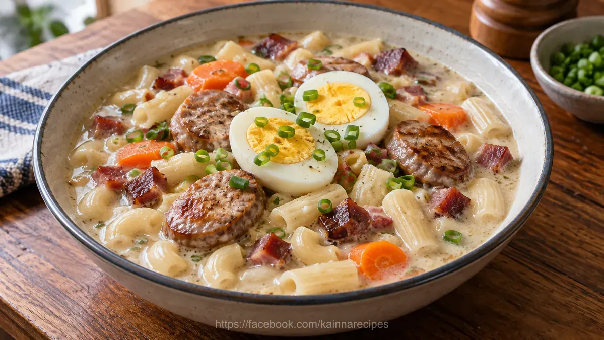 Speck and Bratwurst Sopas