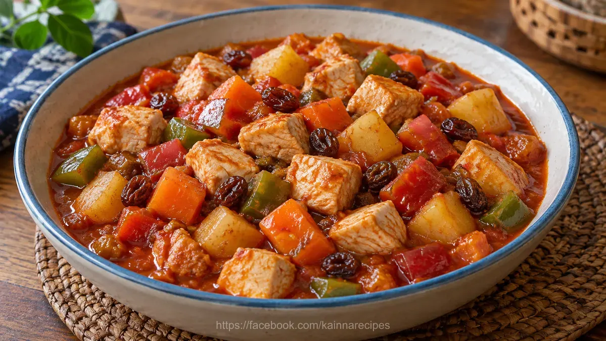 Healthy Chicken Menudo