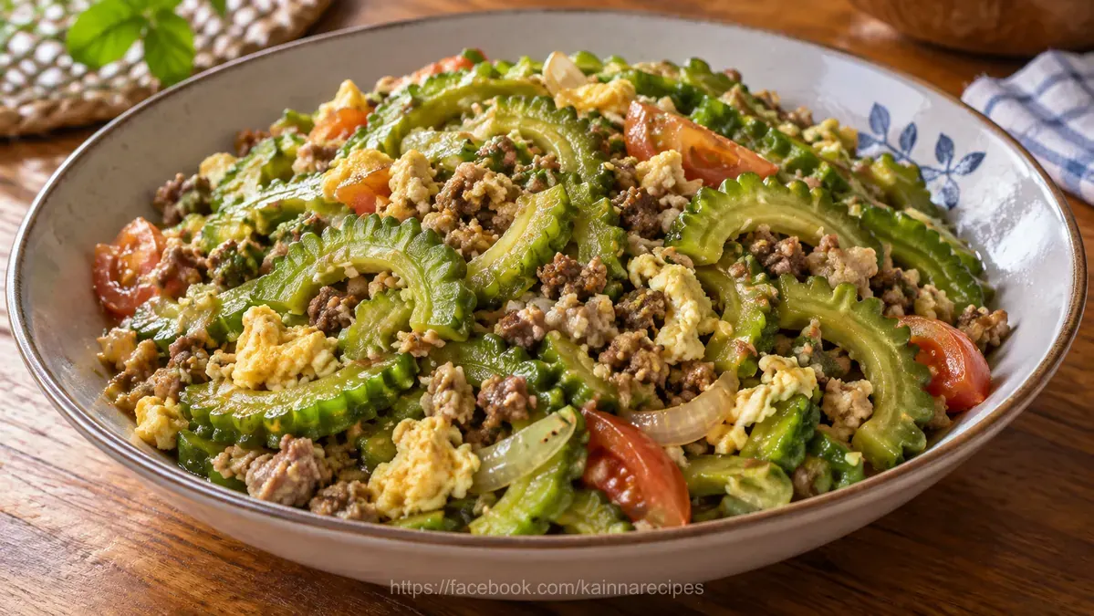 Guisadong Ampalaya
